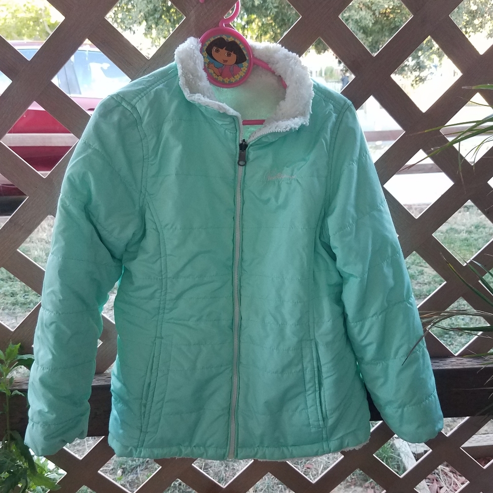 Warm jackets reversible girl Jack